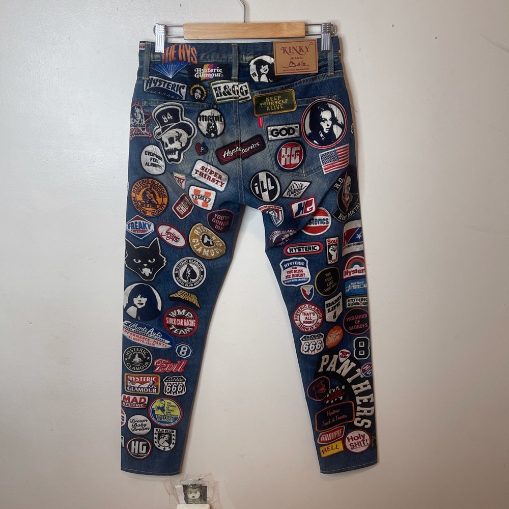 Hysteric Glamour Patchwork Jeans - Picture 2 of 8